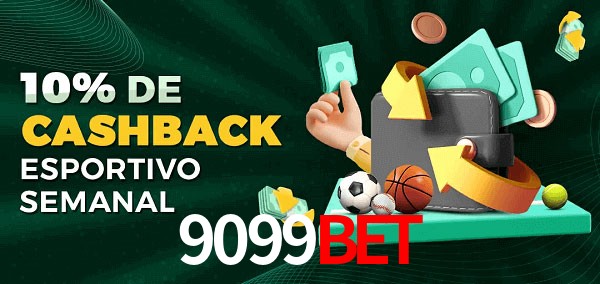10% de bônus de cashback na 9099bet